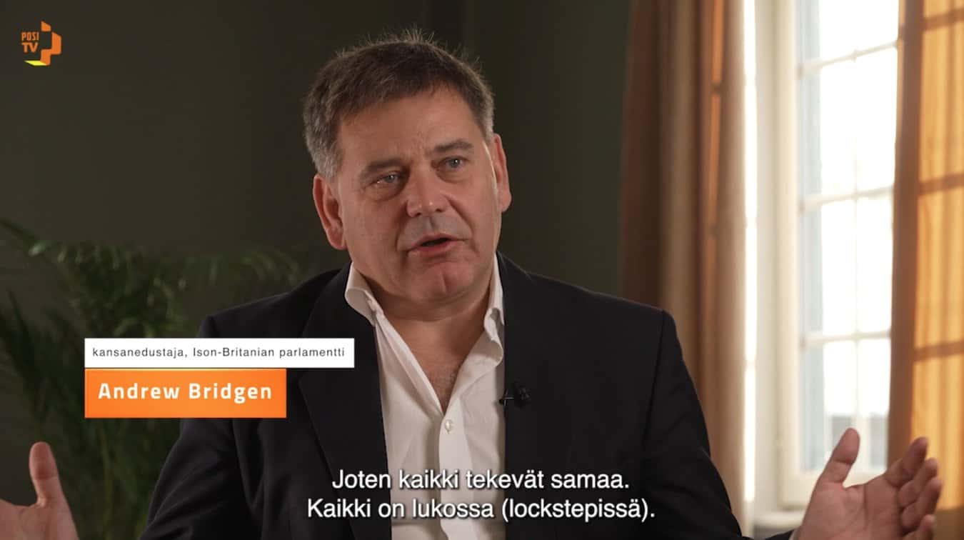 Vartioimassa ihmiskunnan vapautta, Andrew Bridgen