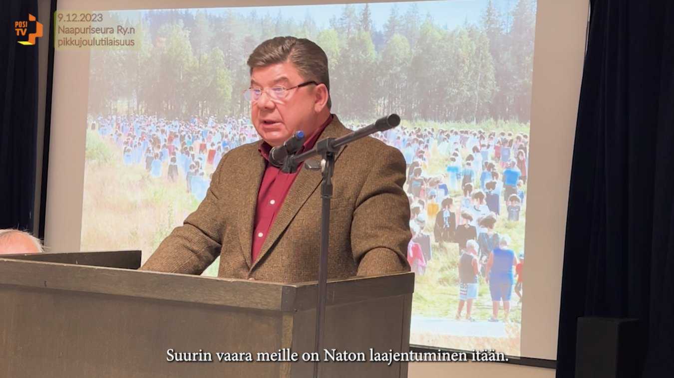 Venäjän Federaation Suomen suurlähettilään Pavel Kuznetsovin puhe