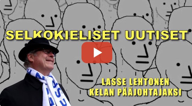 Selkokieliset uutiset – Lasse Lehtonen Kelan pääjohtajaksi