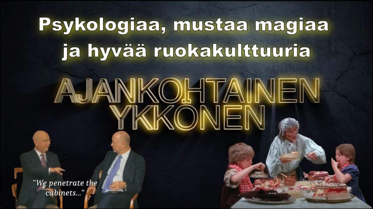 AJANKOHTAINEN YKKÖNEN – Psykologiaa, mustaa magiaa ja ruokakulttuuria
