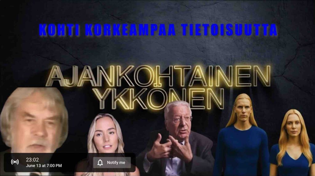 Ajankohtainen Ykkönen – Kohti korkeampaa tietoisuutta