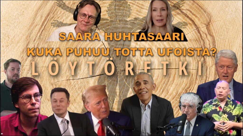LÖYTÖRETKI: Kehonkielen asiantuntija Saara Huhtasaari arvioi kuka puhuu totta UFO kysymyksissä