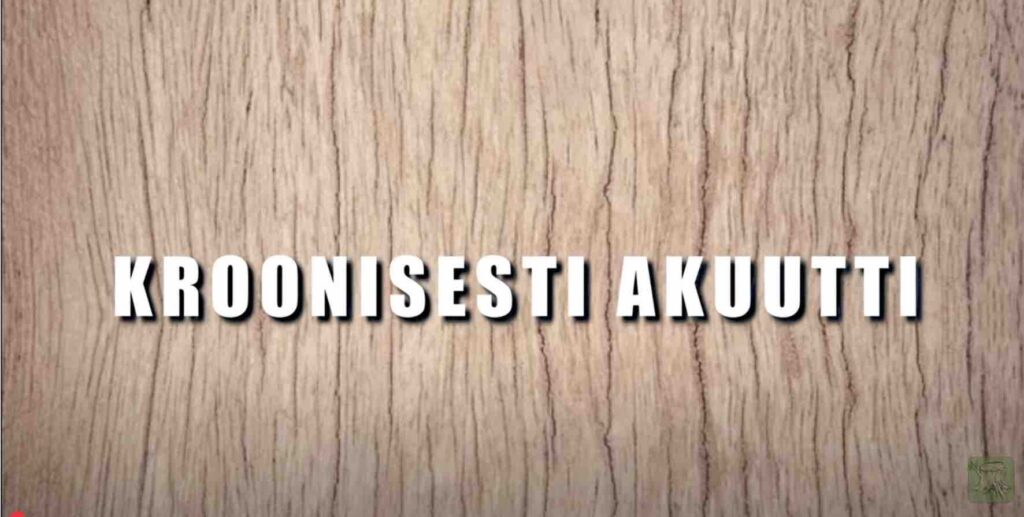 Kroonisesti akuutti: Oliko koronainjektio bioase?