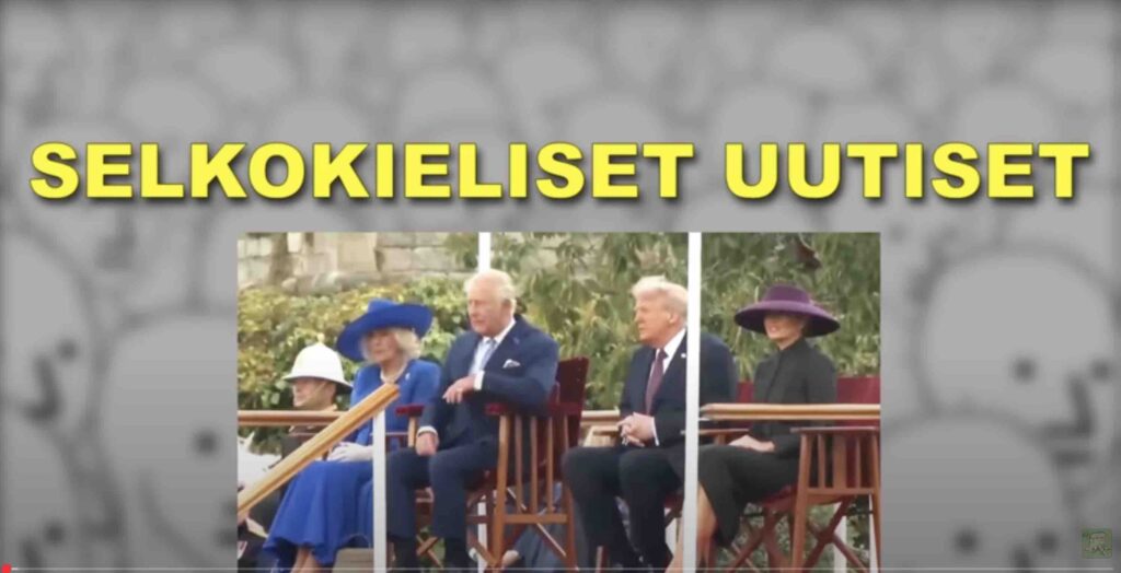 SELKOKIELISET UUTISET – Alateksti Trumpin vierailusta Britanniassa kertoo syvän valtion purkamisesta