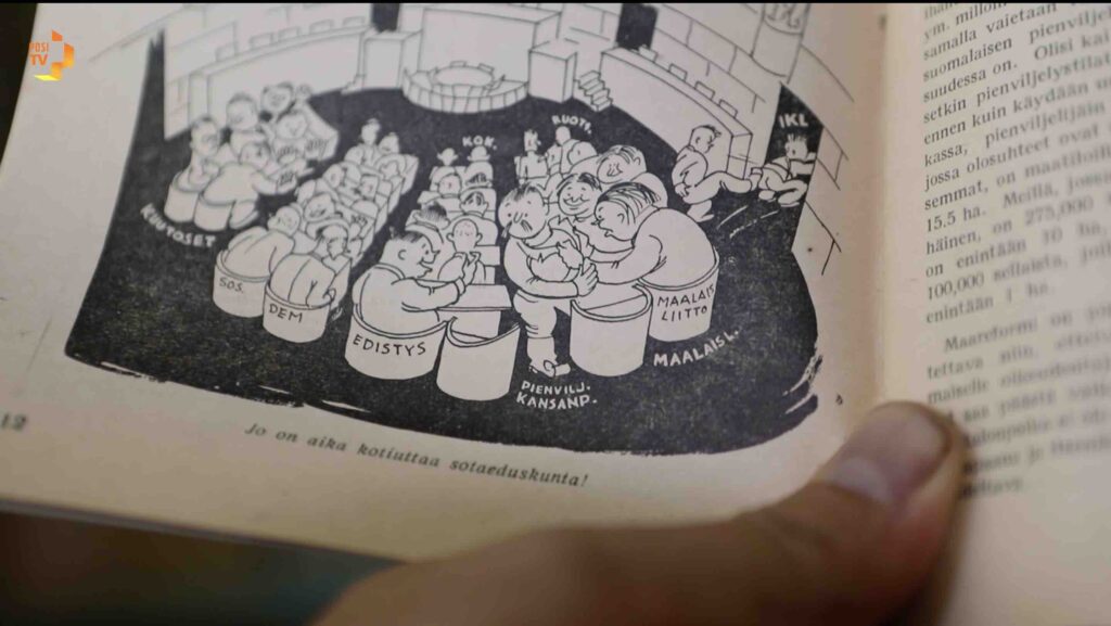 Historiallinen katsaus Ylivallissa, myös lehdistöön