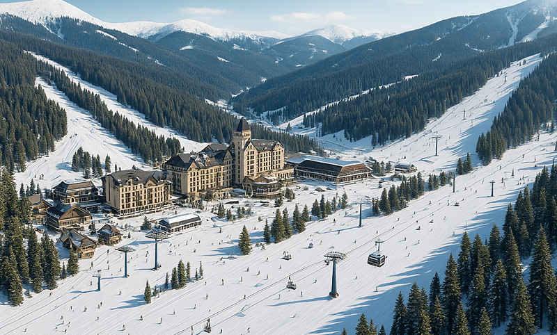 Hiihtokeskusinvestointeja ja korruptioskandaali Ukrainassa