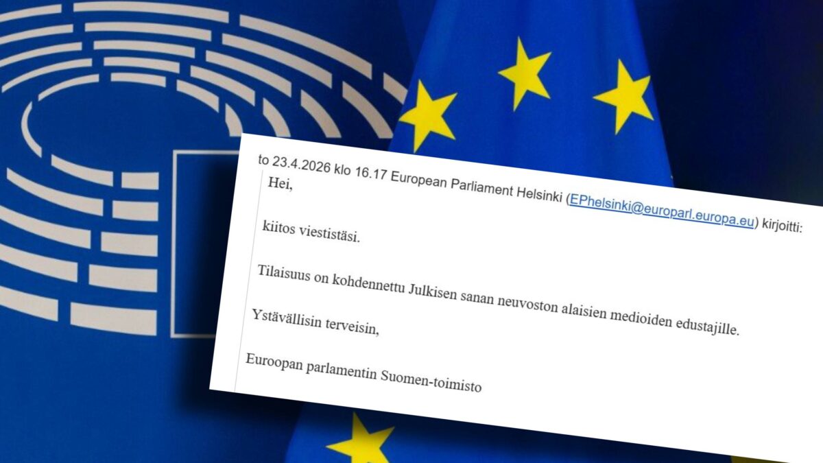 Euroopan parlamentin Suomen-toimisto syrjii medioita – Posi TV haastaa käytännön