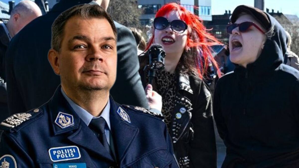 Poliisipäällikön suorat sanat Tampereen vapun vastamielenosoituksesta