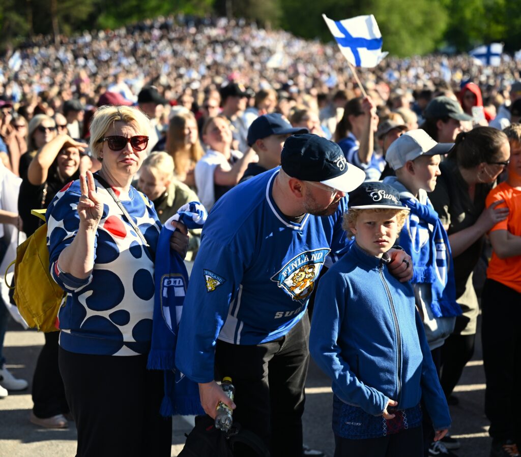Yli 70 000 ihmistä juhli Leijonien MM-kultaa Helsingissä