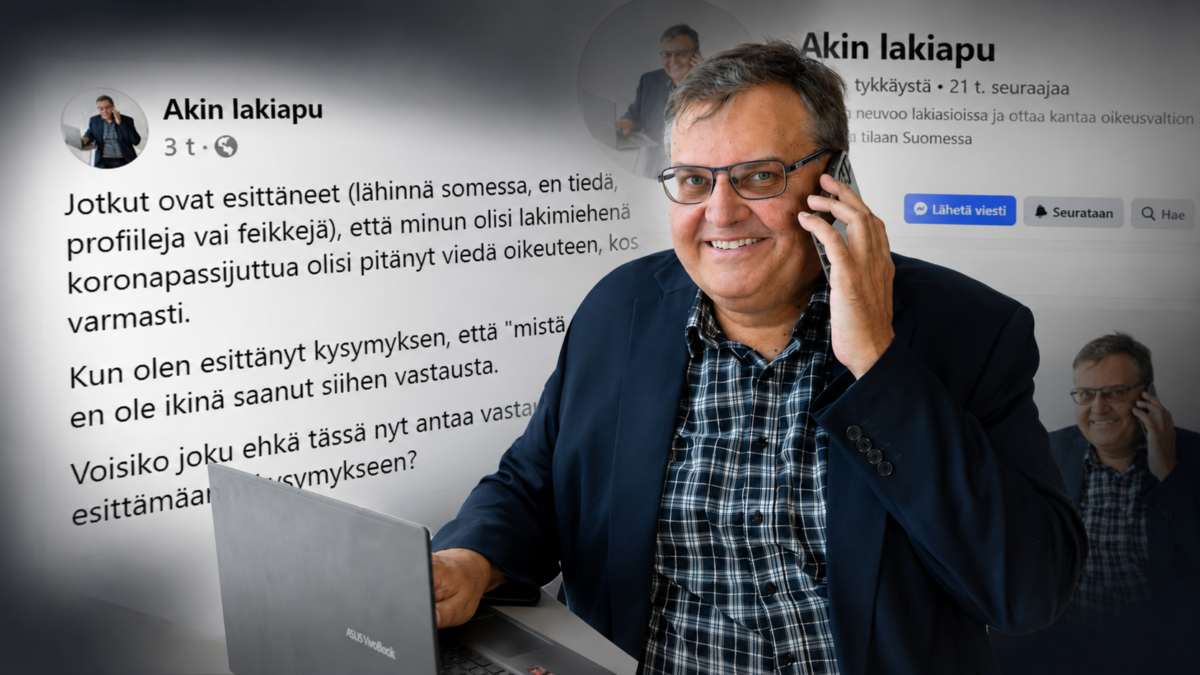 Koronapassijutun entinen avustaja avautuu: ”Mistä minun olisi pitänyt se tietää?”