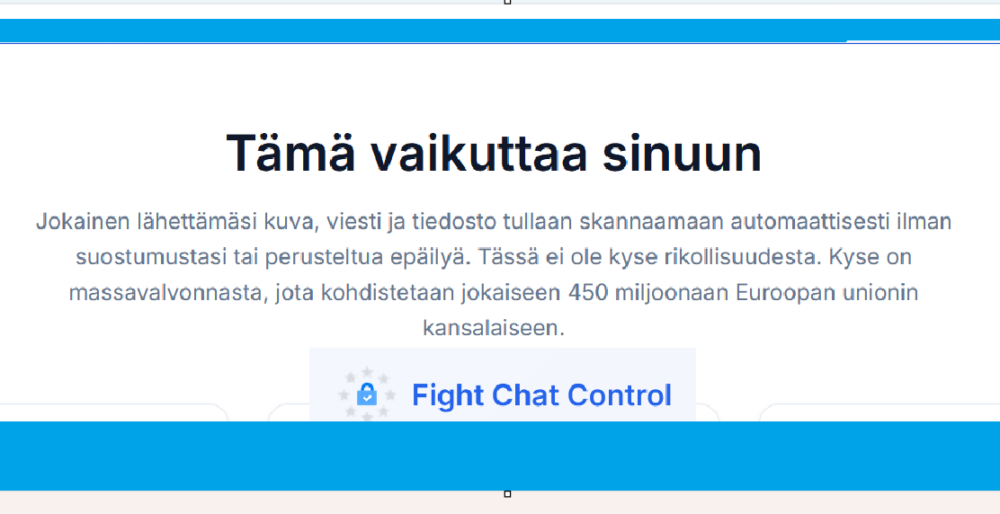 Huomenna EU saattaa ”laillisesti vakoilla” omia kansalaisiaan