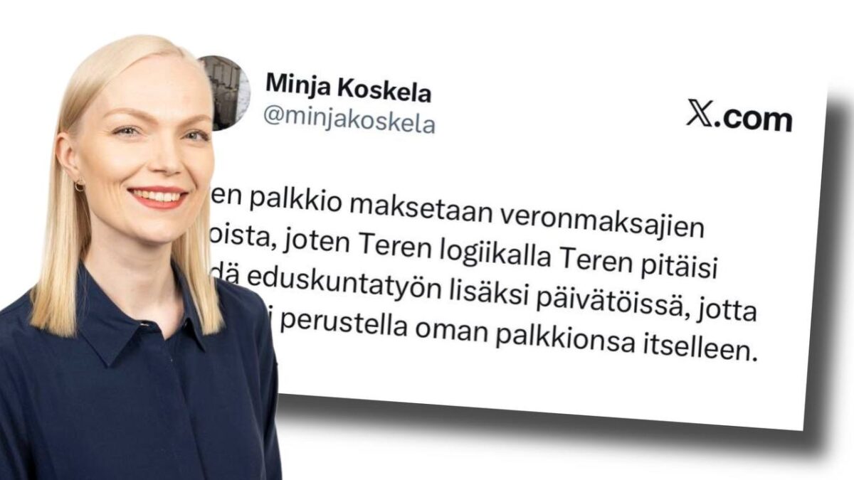 Vasemmiston Koskela rinnasti taiteilija-apurahat kansanedustajan palkkioon