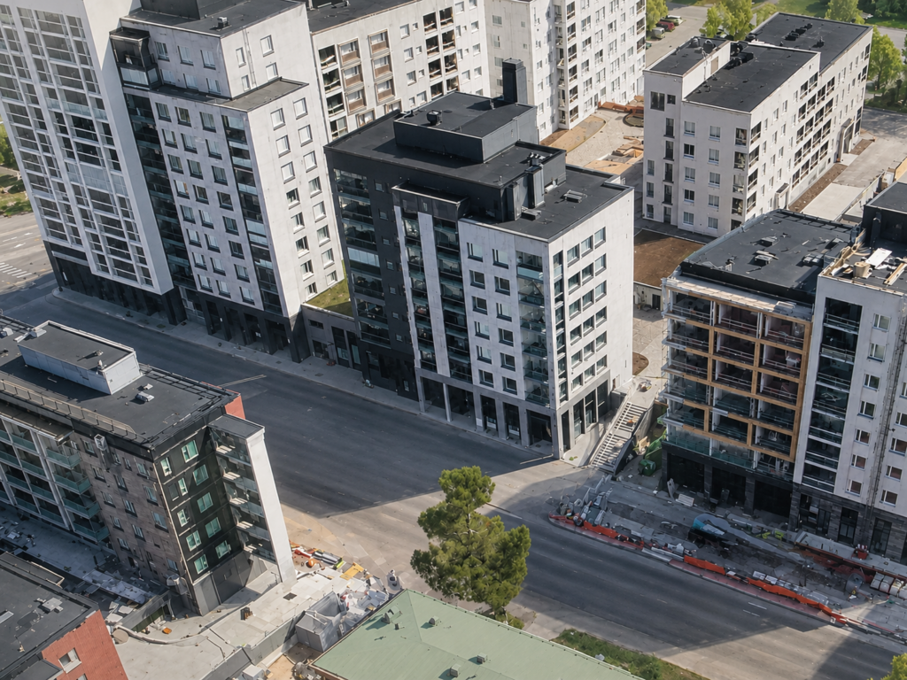 Jälleen parvekeonnettomuus Tikkurilassa- mies putosi kahdeksannesta kerroksesta