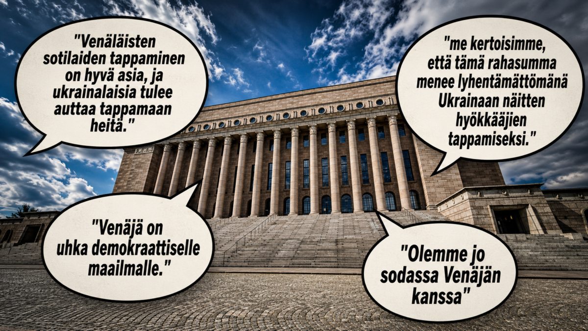 Suomalaispoliitikkojen raju Venäjä-retoriikka ja “tappamisfantasiat”